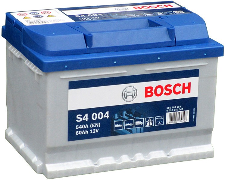 Автомобильный аккумулятор Bosch S4 60 о.п (560 409 054)
